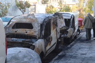 Καμένα οχήματα